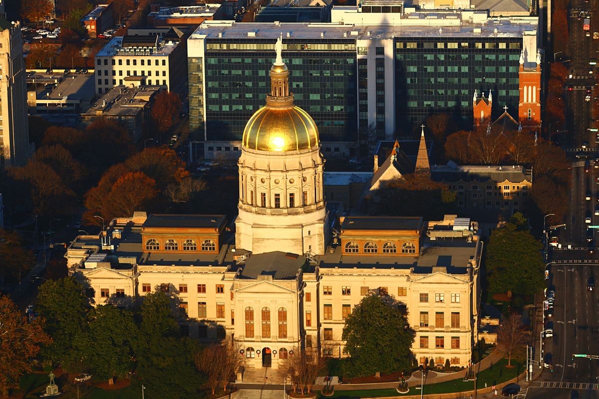 Georgia’s capital building in Atlanta